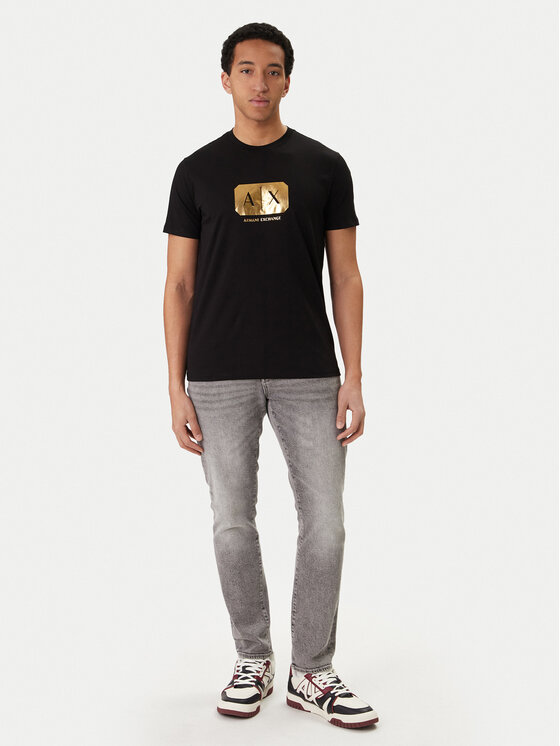 Armani Exchange Armani Exchange Tričko XM002826 AF12308 UC001 Čierna Regular Fit