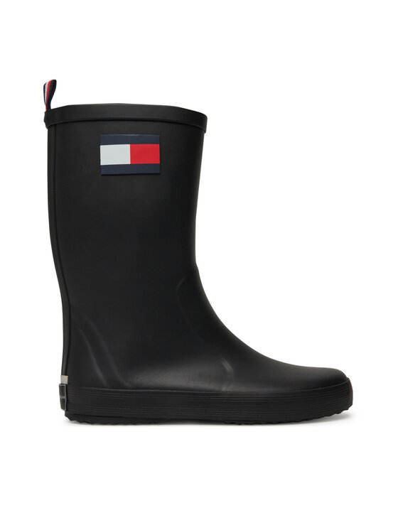 Tommy Hilfiger Tommy Hilfiger Гумени ботуши T3XC-33923-0047 S Черен