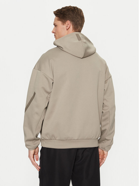 adidas adidas Majica dugih rukava Z.N.E. JC5495 Bež Regular Fit