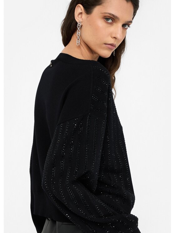 Liu Jo Liu Jo Maglione CF5271MA96EM9798 Nero Regular Fit