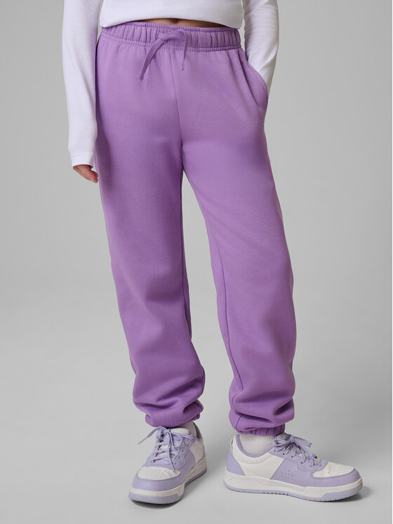 4F 4F Spodnie dresowe BASIC+ Fioletowy Regular Fit