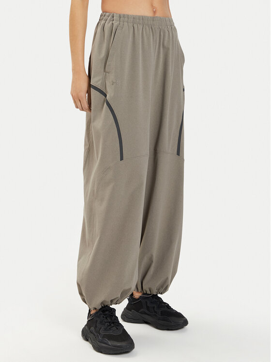 Under Armour Under Armour Teplákové nohavice Ua Unstoppable Airvent Parachute Pant 1382740-200 Sivá Loose Fit