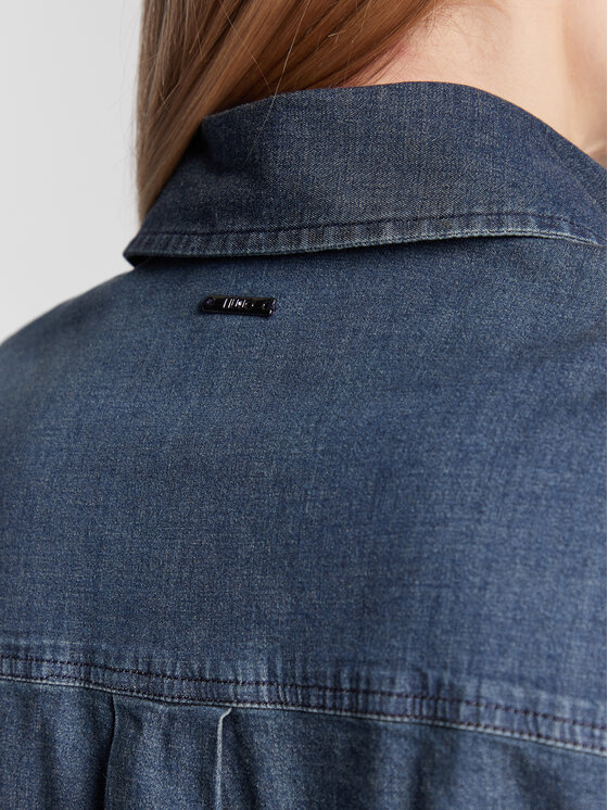 Liu Jo Liu Jo Srajca UF2107 D4555 Modra Regular Fit