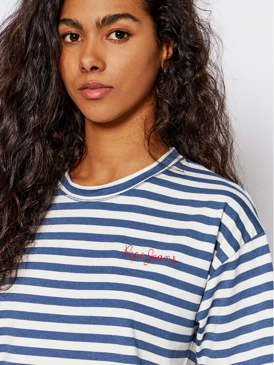 Pepe Jeans Pepe Jeans Футболка Claire PL504349 Голубий Regular Fit