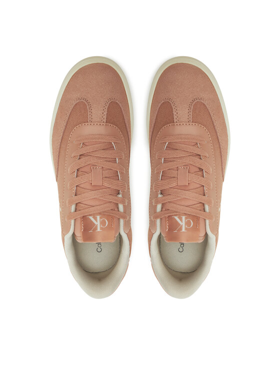 Calvin Klein Jeans Calvin Klein Jeans Sneakersy Classic Cupsole Low Mix Mg Wn YW0YW01636 Różowy
