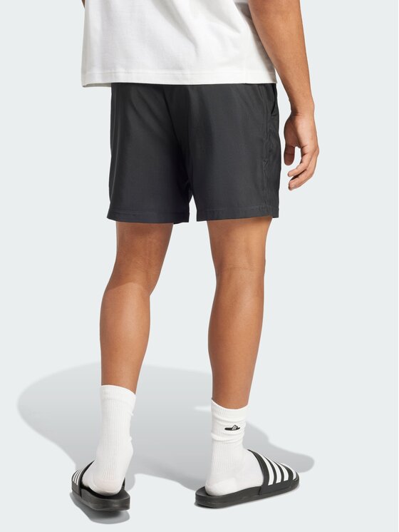 adidas adidas Szorty materiałowe 139703 Czarny Regular Fit