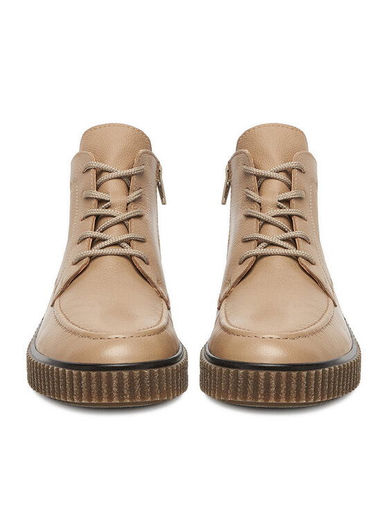 Rieker Rieker Schnürschuhe Y4304-20 Beige