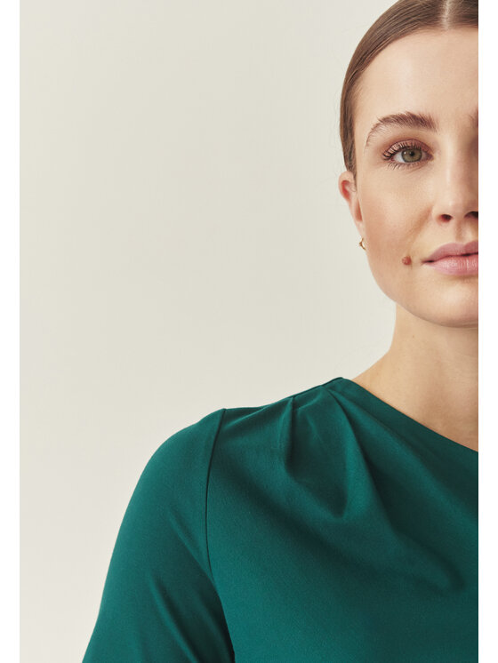 TATUUM Tatuum Úpletové šaty PRIMROSE 1 Zelená Fitted Fit