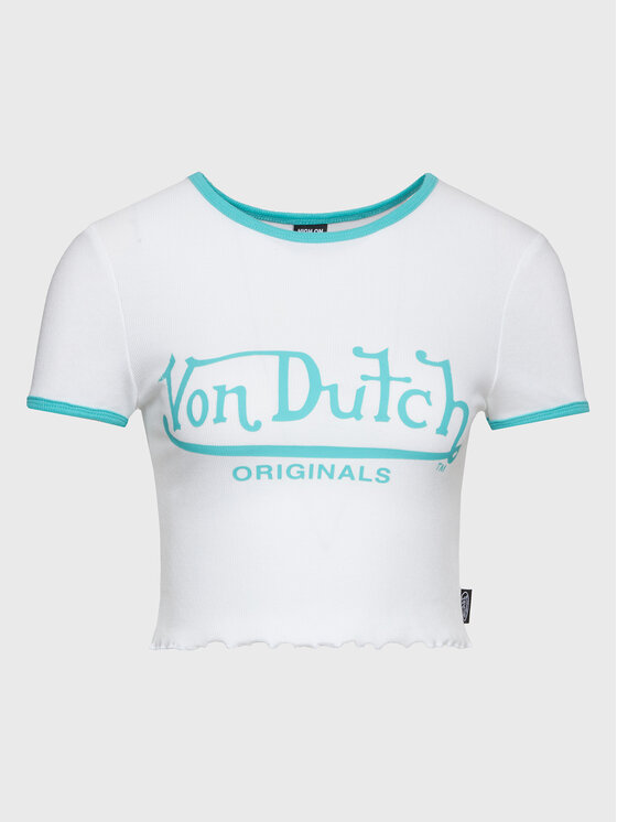 Von Dutch T-shirt Ami 6230070 Bijela Regular Fit