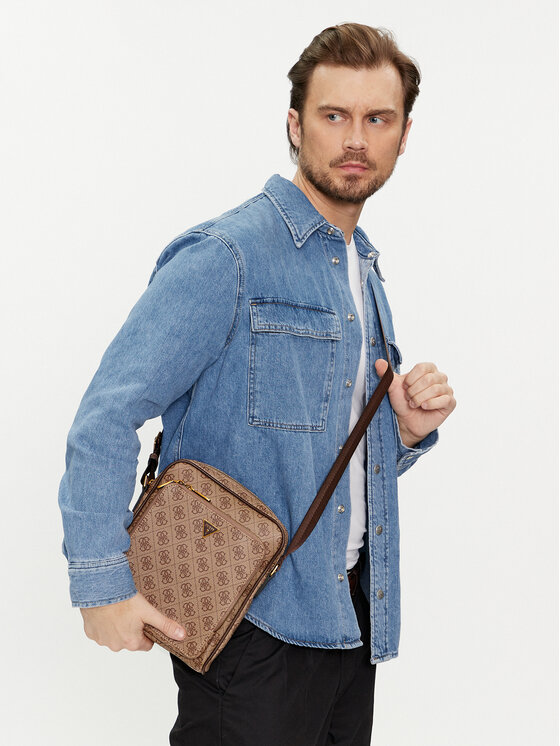 Guess Guess Saszetka Milano HMMILO P4260 Beżowy