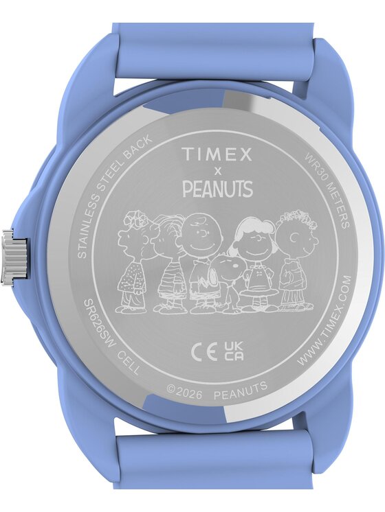 Timex Timex Zegarek TW2Y51100 Niebieski