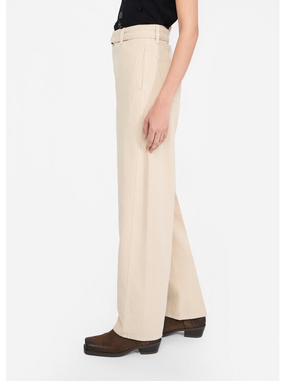 Liu Jo Liu Jo Pantaloni di tessuto MF5298T115A20304 Beige Regular Fit