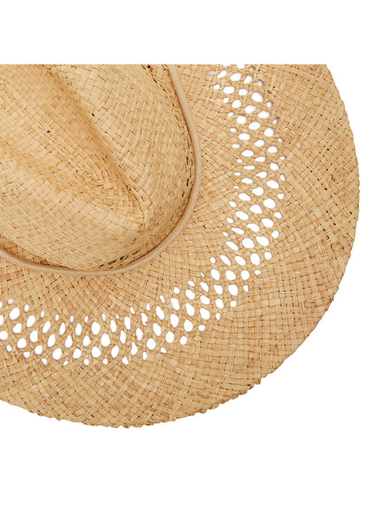 Seafolly Seafolly Cappello ShadyLady Raffia Crochet Hat 71818-HT Beige