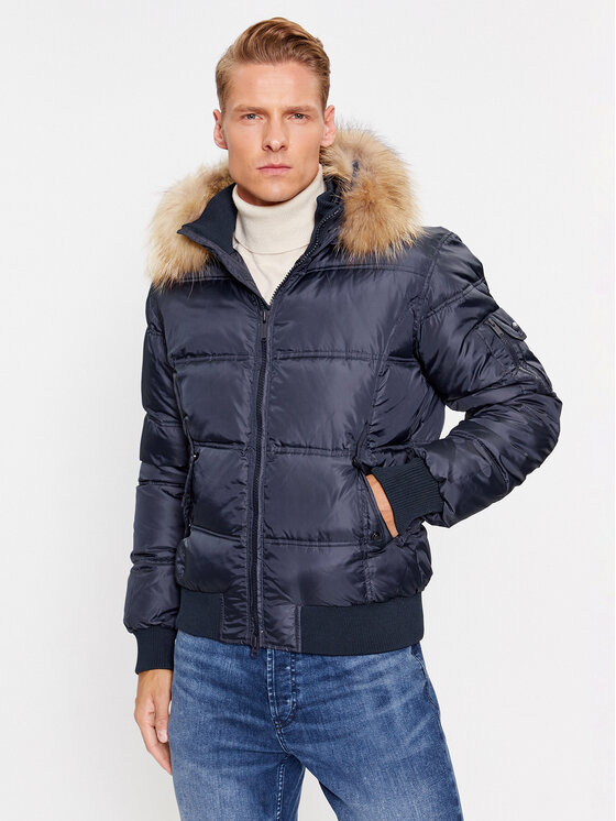 Bomboogie Bomboogie Pehelykabát JM 603P T NIW3 Sötétkék Regular Fit
