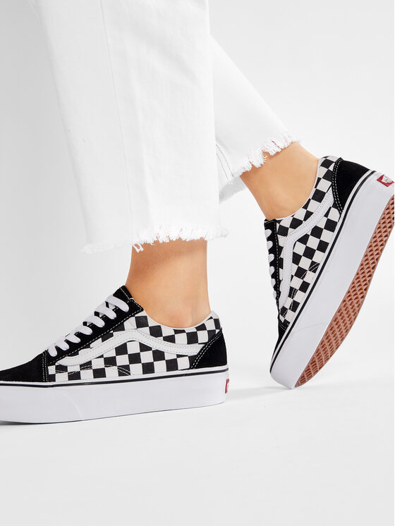 Vans Vans Tenisice Old Skool Platfor VN0A3B3UHRK1 Crna