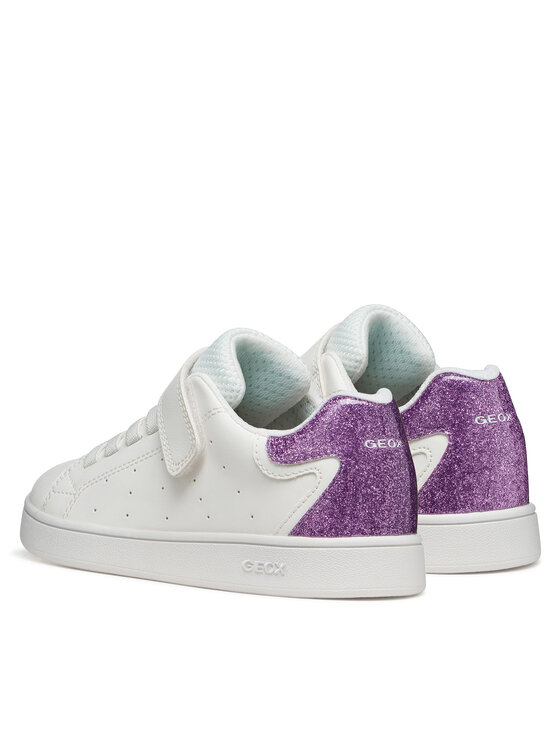 Geox Geox Sneakersy J Eclyper Girl J36LRA 0BCKC C0761 S Bílá