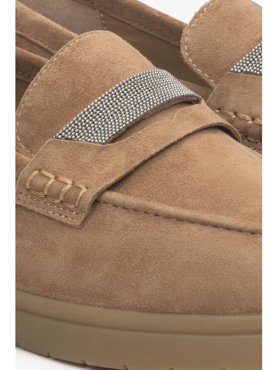 Estro Estro Μοκασίνια ER00114615 Καφέ