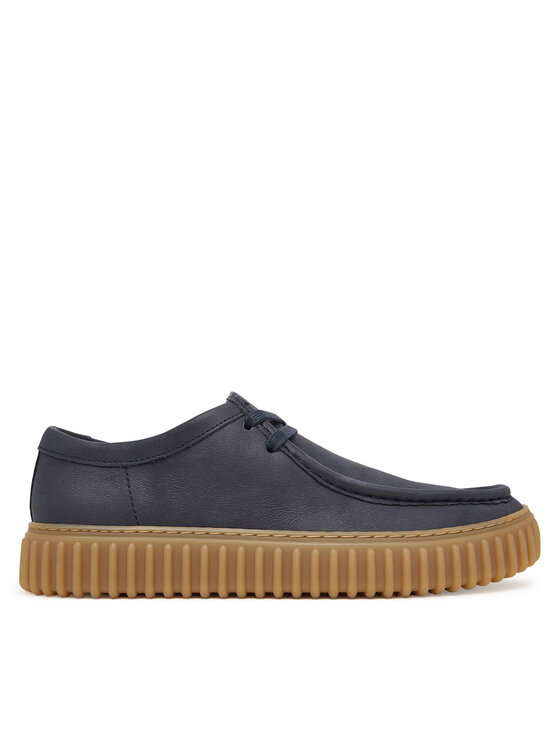Clarks Sneakersy Torhill Lace 26186159 Granatowy