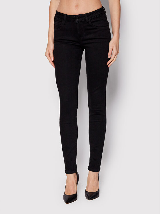 Guess Guess Traperice Annette W2YA99 D4PZ1 Crna Skinny Fit