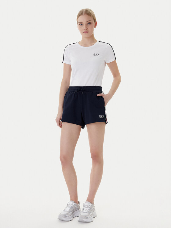EA7 Emporio Armani EA7 Emporio Armani Tricou 7W001220 AF12503 U0002 Alb Regular Fit