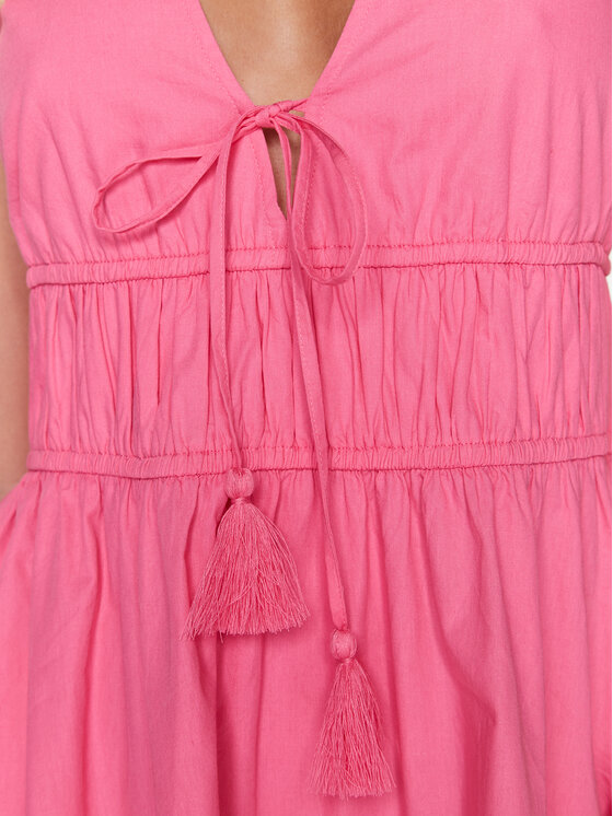 Seafolly Seafolly Sommerkleid Sunbreak Poplin 54878-DR Rosa Regular Fit