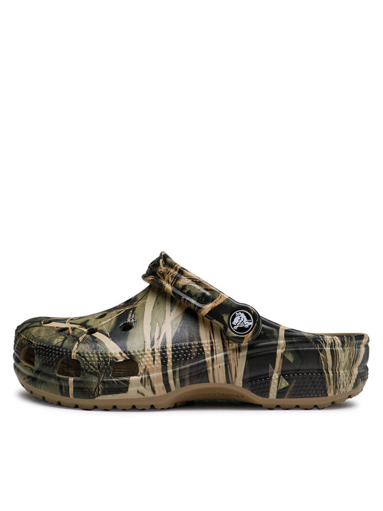 Crocs Crocs Natikači Classic Realtree 12132 Zelena