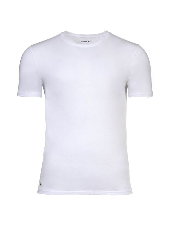Lacoste Lacoste T-Shirt 30314 Biały Slim Fit
