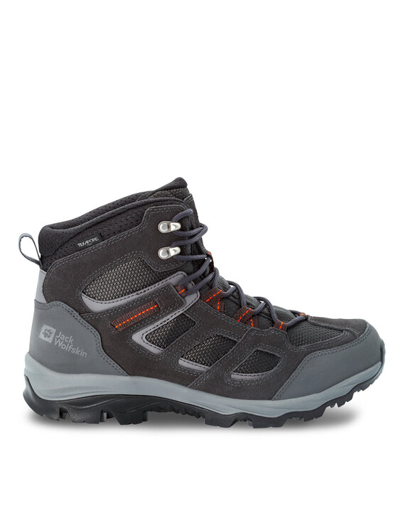 jack wolfskin chaussures de trekking vojo 3 texapore mid m 4042462 gris