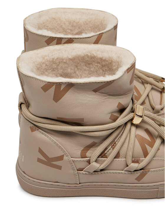 Inuikii Inuikii Μπότες Χιονιού Full Leather 75202-088 Μπεζ