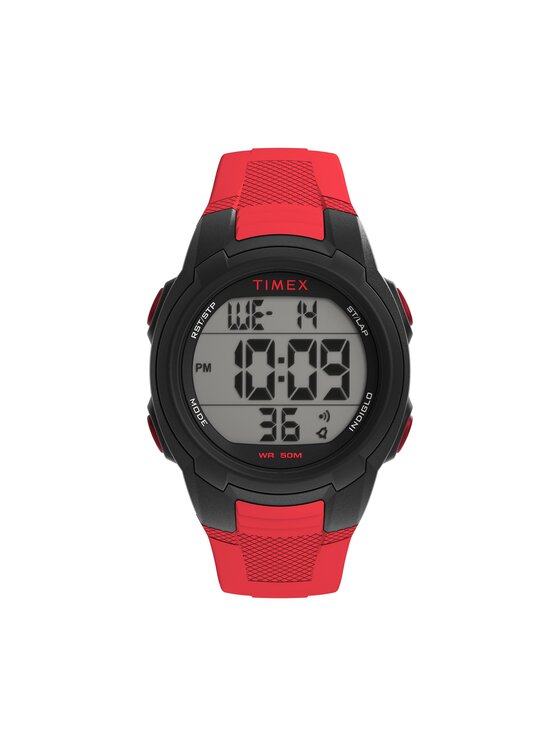 Timex Timex Sat DGTL Sport T100 TW5M58500 Crvena