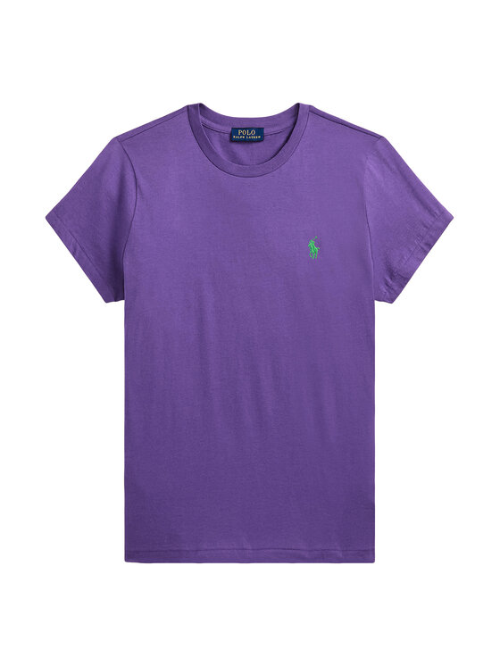 Polo Ralph Lauren Polo Ralph Lauren Marškinėliai 211B14605002 Violetinė Classic Fit