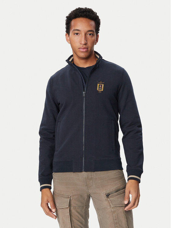 Aeronautica Militare Aeronautica Militare Pluus 262FE2089UF00662 Tumesinine Regular Fit