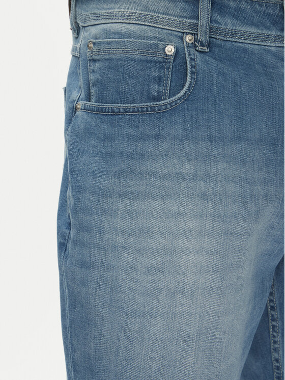 Hechter Paris Hechter Paris Džínsové šortky 26655 151362 Modrá Regular Fit