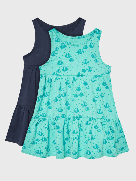 Zippy Set de 2 rochii ZKGAP0501 23030 Colorat Regular Fit
