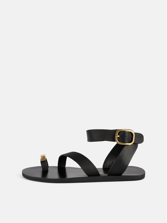 L37 L37 Sandali OCEAN ODYSSEY Nero
