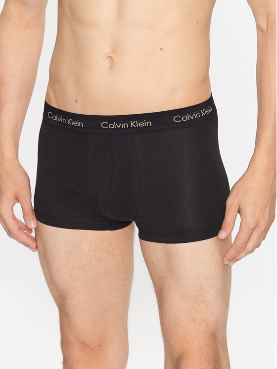 Calvin Klein Underwear Calvin Klein Underwear Komplektas: 3 poros trumpikių 0000U2664G Juoda