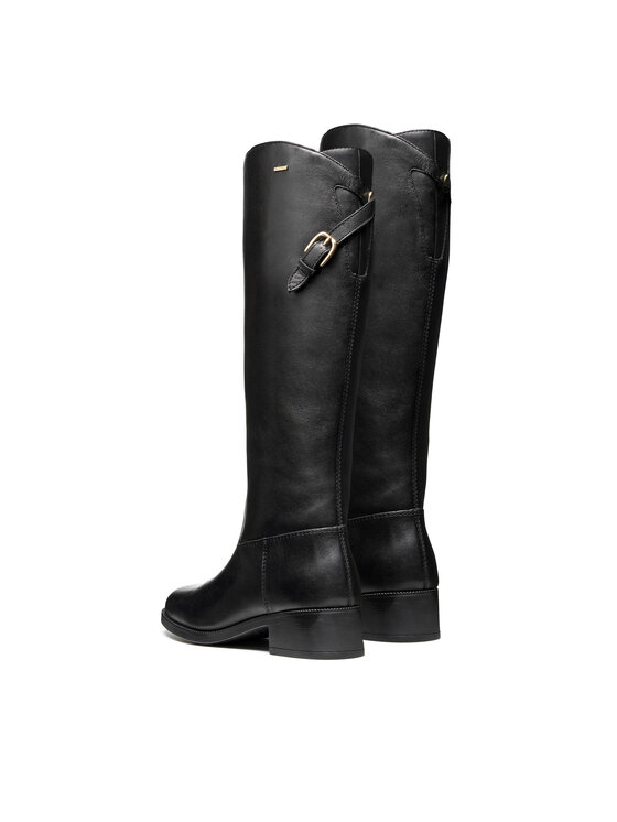 Geox Geox Lovaglócsizma D Camexia Np Abx D566WB 00043 C9999 Fekete
