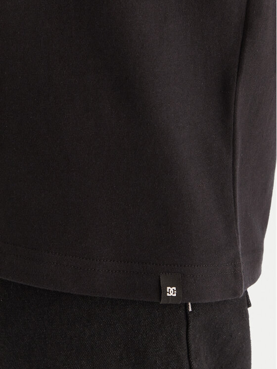 DC Shoes DC Shoes T-Shirt EDYZT04372 KVJ0 Μαύρο Relaxed Fit