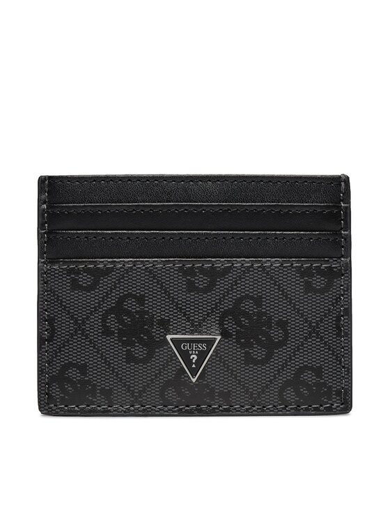 Guess Etui pentru carduri SMVELE LEA25 Negru
