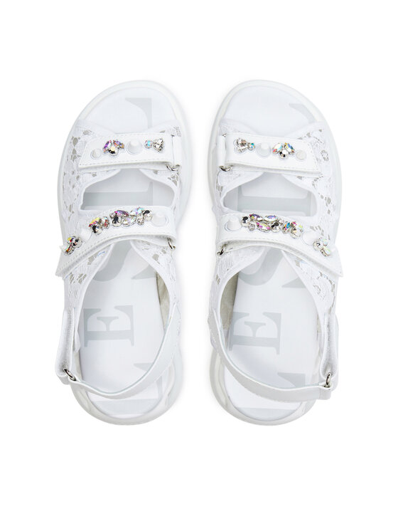 Le Silla Le Silla Босоніжки Yui 6657Q040ZGPPLAC Білий