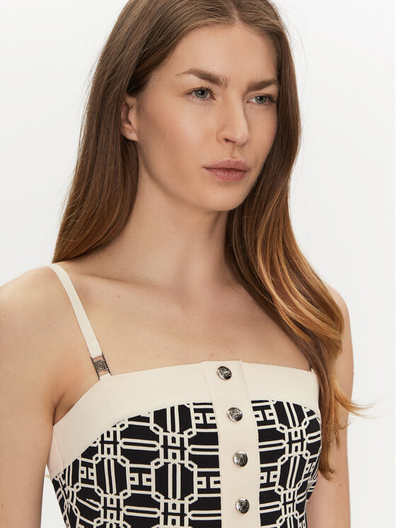 Elisabetta Franchi Elisabetta Franchi Marškinėliai TK-33B-47E2-V280 Spalvota Regular Fit