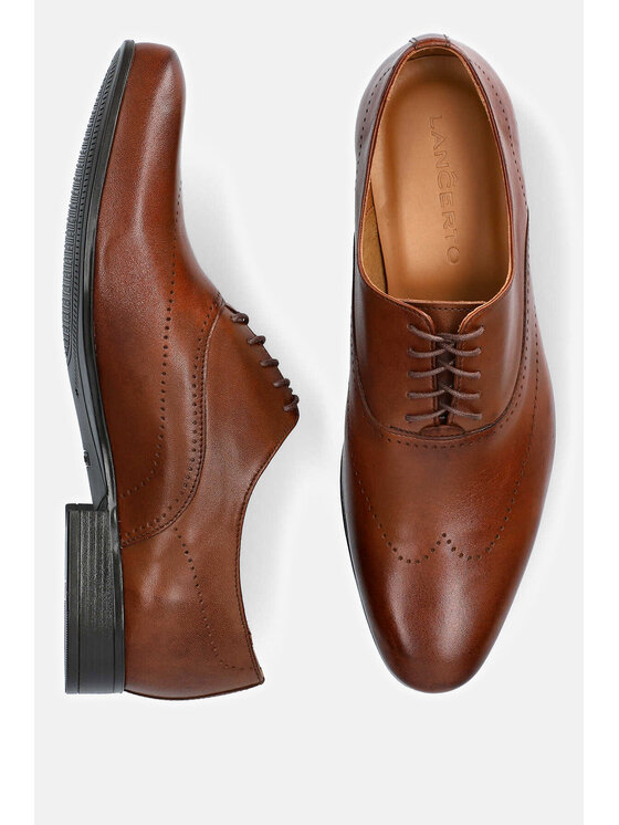 Lancerto Lancerto Półbuty Zayden BT106121000008.BRAZ Brązowy