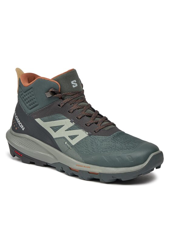 Salomon Salomon Bakancs Outpulse Mid GORE-TEX L47297600 Zöld