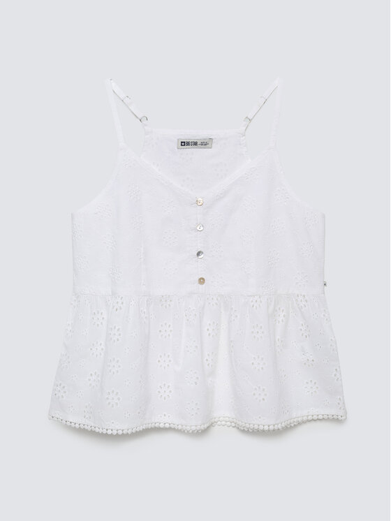 BIG STAR BIG STAR Koszula BALBINA Biały Basic Fit