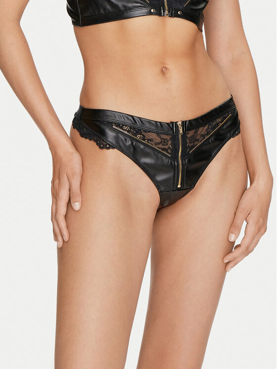 Hunkemöller Hunkemöller Chilot tanga Talia 204569 Negru