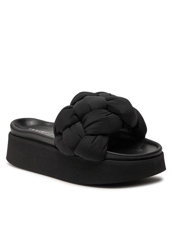 Inuikii Inuikii Ciabatte Puffer Braided 70103-177 Nero