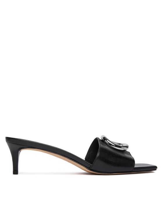 MICHAEL Michael Kors MICHAEL Michael Kors Papucs Milan Mule Sandal 40R6MLMS1L Fekete