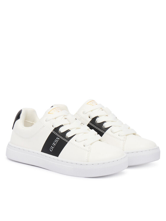Guess Guess Sneakersy N5BZ07 WO120 Biela