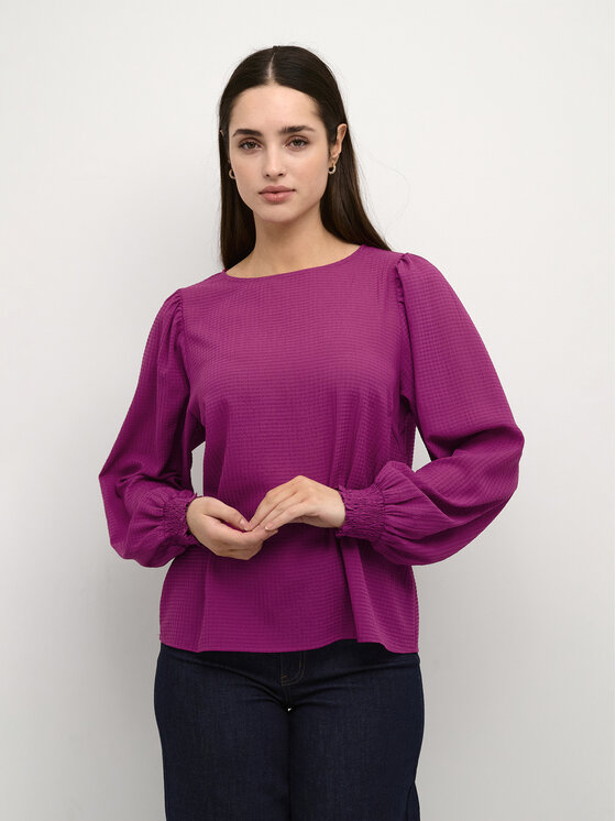 Kaffe Bluza Kadorte 10507840 Roza Regular Fit