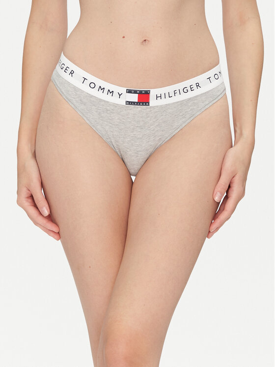 Tommy Hilfiger Tommy Hilfiger Klasické kalhotky UW0UW06038 Šedá